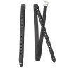 Estribos no extensibles Shires Lusso - Negro