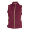 Chaleco polar Core para hombre Shires Aubrion - Burdeos