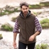 Chaleco polar unisex Heritage Shires Aubrion - Oliva oscuro