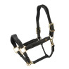 Cabezada de cuero Lorca Shires Velociti Lusso - Negro
