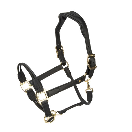 Cabezada de cuero Soria Control Shires Velociti Lusso