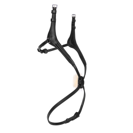 Muserola cruzada Elite Shires Velociti Lusso