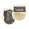 Protectores de menudillo Carbon SupaFleece Shires Arma - Castaño