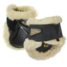 Protectores de menudillo Oxi-Zone SupaFleece Shires Arma - Negro