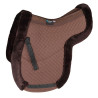 Manta de silla completamente forrada Shires Arma - Castaño