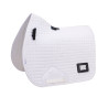 Manta de silla numerada Shires Arma - Blanco