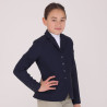 Chaqueta de concurso Optima Gx joven jinete Shires Aubrion - Marino