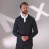 Chaqueta de competición Optima-MX para hombre Shires Aubrion - Negro