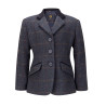 Chaqueta Saratoga infantil Shires Aubrion - Cuadros enebro marino