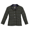 Chaqueta Saratoga infantil Shires Aubrion - Cuadros verde oscuro