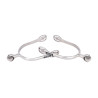Espuelas de rueda con bola Shires - Acero inoxidable