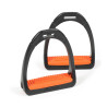 Estribos Premium Profile Shires Compositi - Naranja