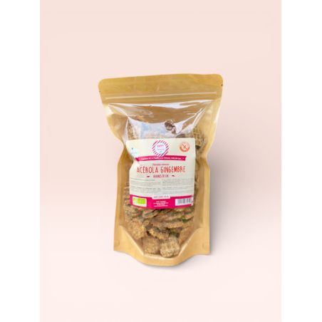 Galletas Happy Crackers sin cereales copos de guisantes