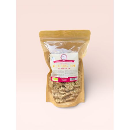 Galletas crujientes de linaza Happy Crackers miel y tomillo