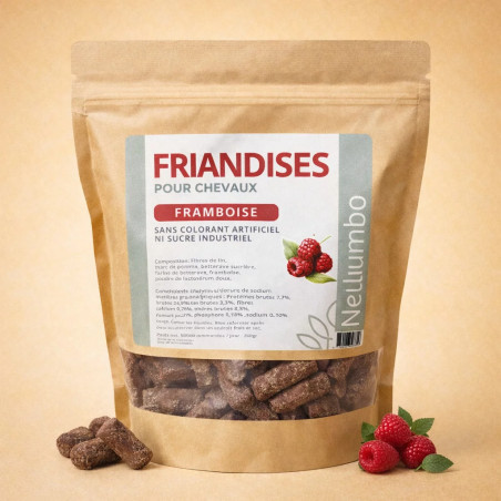 Golosinas de frambuesa Nellumbo