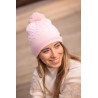 Gorro Pénélope Virgie mujer - Rosa pálido