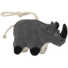 Juguete para caballos Hippotonic Rinoceronte - Gris