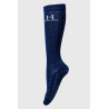 Calcetines con purpurina Harcour Happy, paquete de 2 - Marino