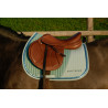Manta de silla Je t'aime Equithème EK-Talent - Verde claro