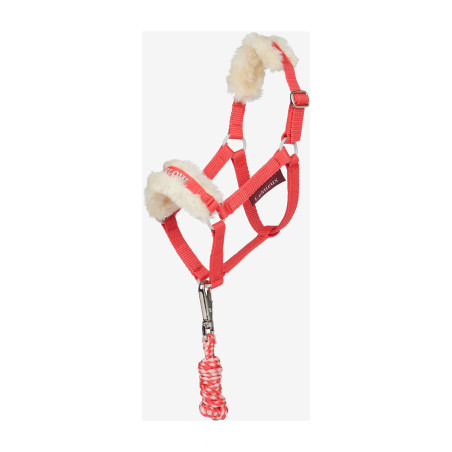Cuerda de trabajo y cabezada Hobby Horse LeMieux Harlow Coral Crush
