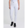 Pantalón de equitación LeMieux con refuerzos de silicona Brilliance para mujer - Blanco