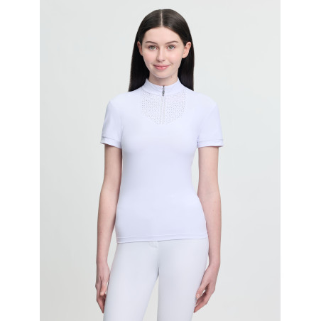 Polo de concurso de manga corta Young Rider LeMieux Brilliance Livvy