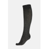 Calcetines de equitación B Vertigo Shimmer de bambú - Belleza negra