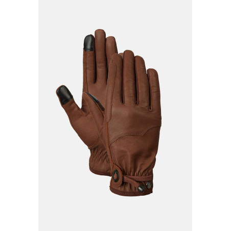 Guantes de equitación western de cuero Horze Dakota