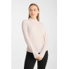 Camiseta técnica refrescante Horze Emmie de manga larga para mujer - Rosa pálido