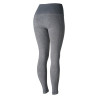 Mallas de Equitación sin Costuras y Apariencia Vaquera con Asiento Completo de Silicona para Mujer Vanessa - Gris