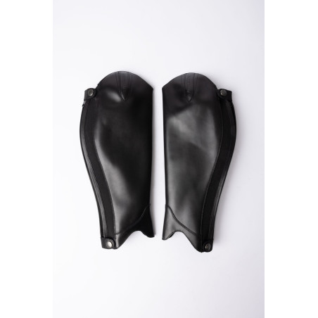 Mini-chaps B Vertigo elegantes de cuero