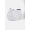 Manta de silla unisex Horze Symphony - Blanco / azul turquesa