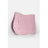Manta de silla Horze Velvet Wave unisex - Rosa pálido