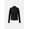 Chaqueta híbrida para mujer Horze Adelle - Negro