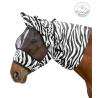 Máscara antimoscas Zebra Waldhausen - Negro / blanco
