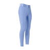 Pantalón de equitación Euro-Star Impressive FullGrip para niños - Azúl claro