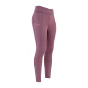 Leggings de equitación Imperial Riding Teddy FullGrip para niños - Malva