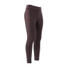 Leggings de equitación Imperial Riding Teddy FullGrip para niños - Chocolate