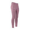 Leggings de equitación Imperial Riding Comfi Sparks FullGrip para niños - Malva