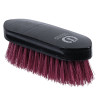 Cepillo de nylon duro Imperial Riding Dandy con dorso de madera barnizada - Morado oscuro metálico