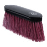 Cepillo largo de nailon duro Imperial Riding Dandy con dorso de madera en v - Morado oscuro metálico