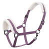 Halter Imperial Equitación Piel Clásica - Malva