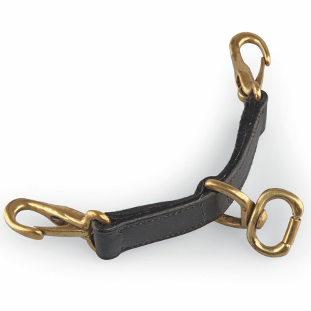 Correa Newmarket de cuero Shires Velociti Gara