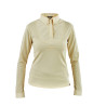 Blusa con lazada de cuello, mangas largas, joven jinete Shires Aubrion - Amarillo