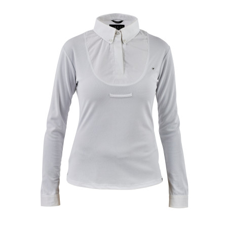 Blusa con lazada de cuello y mangas largas Shires Aubrion