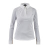 Blusa con lazada de cuello y mangas largas Shires Aubrion - Blanco