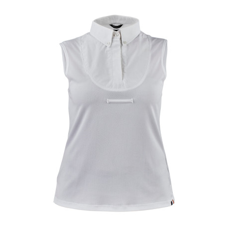 Blusa sin mangas con lazada al cuello Shires Aubrion