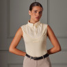 Blusa sin mangas con lazada al cuello Shires Aubrion - Amarillo