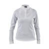 Camisa de concurso de manga larga Shires Aubrion - Blanco