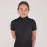 Camisa de concurso Optima Gx joven jinete Shires Aubrion - Negro